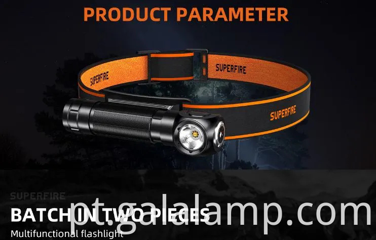 LEVA COMPACT LED CLIP-ON para uso ao ar livre